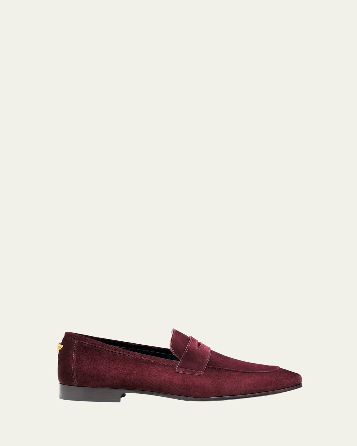 Suede Flaneur Penny Loafers
