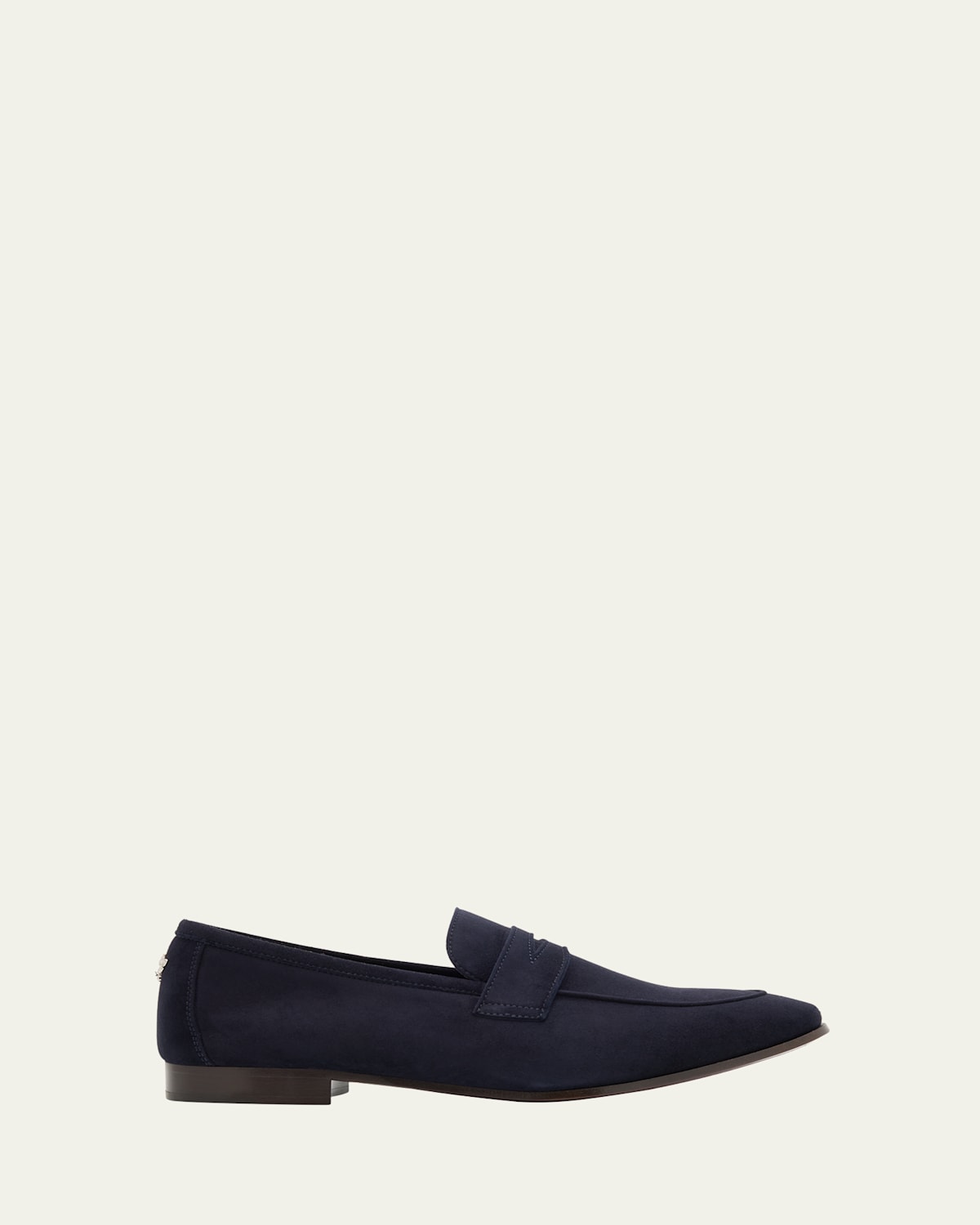 Suede Flaneur Penny Loafers