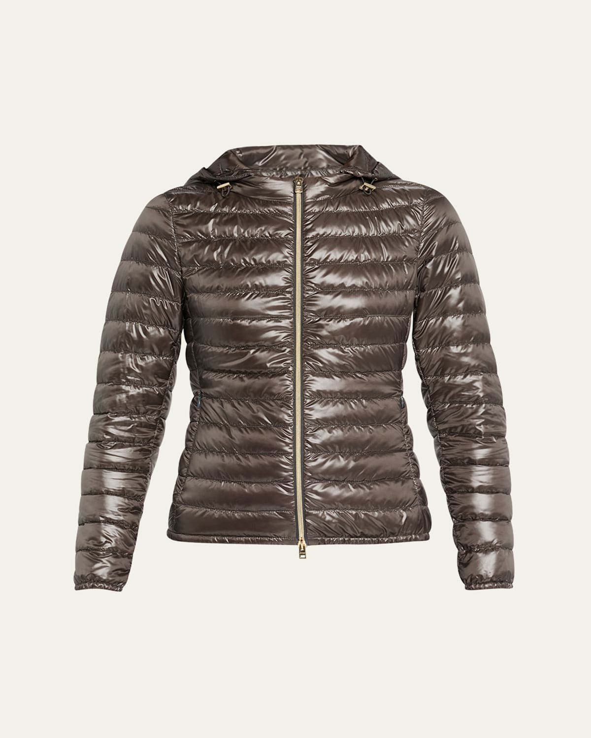 Herno Angela Short Down Jacket With Detachable Hood