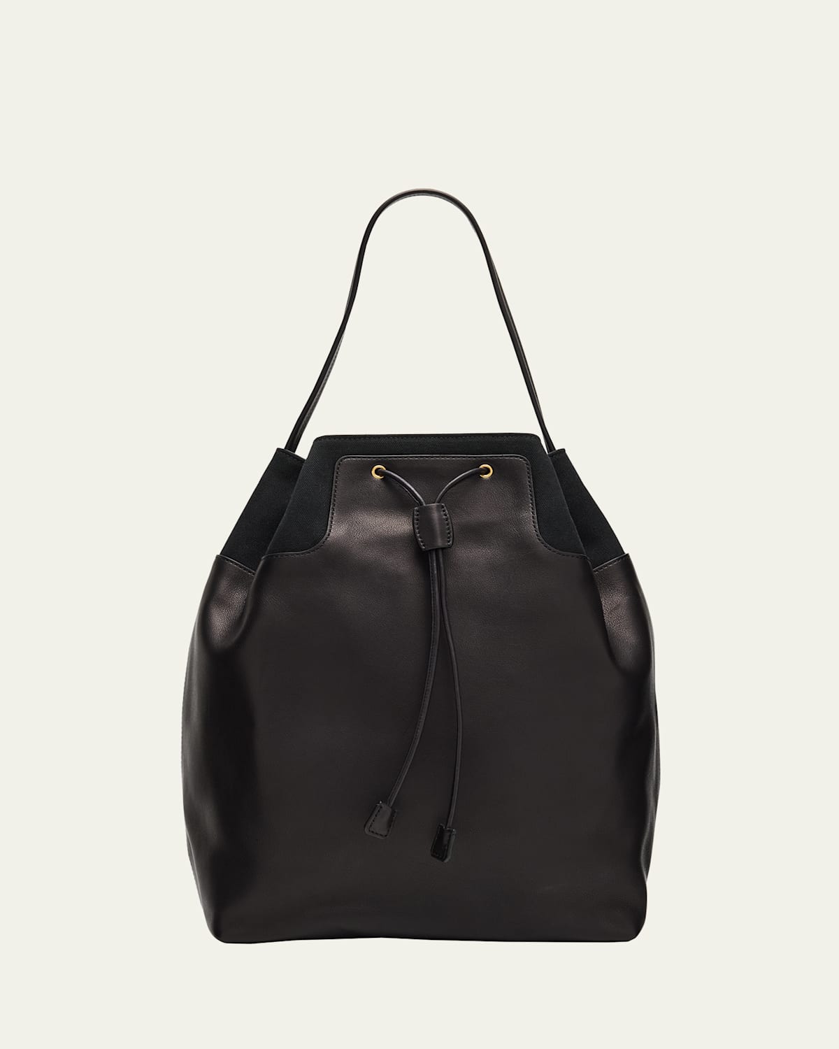 The Row Men's Spring 11 Canvas And Leather Backpack