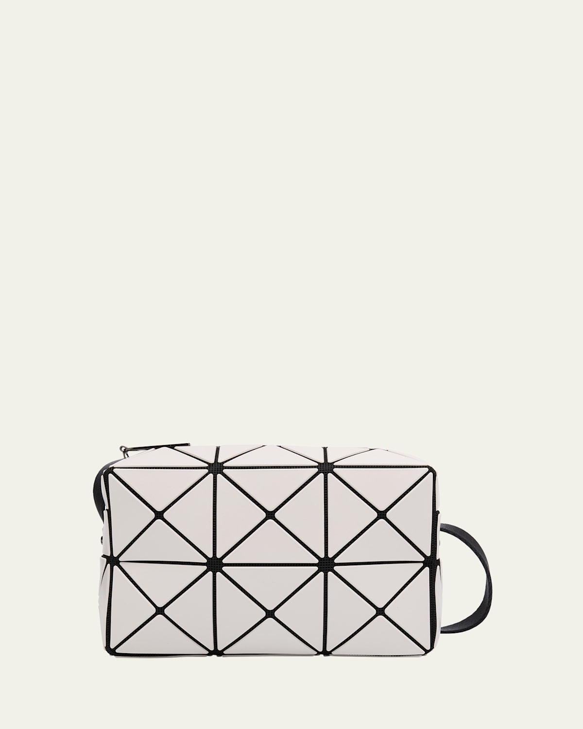 Bao Bao Issey Miyake Cuboid Geo Zip Crossbody Bag In Lt Grey