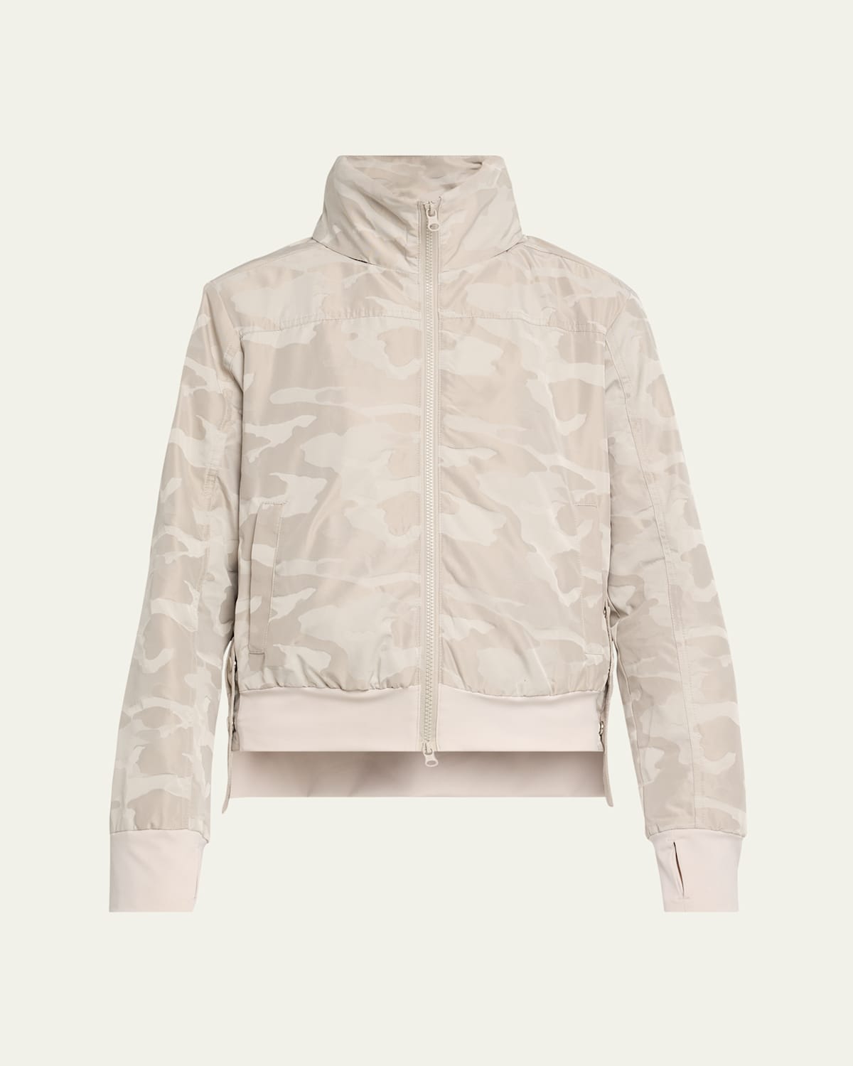 Violette Camo Bomber Jacket