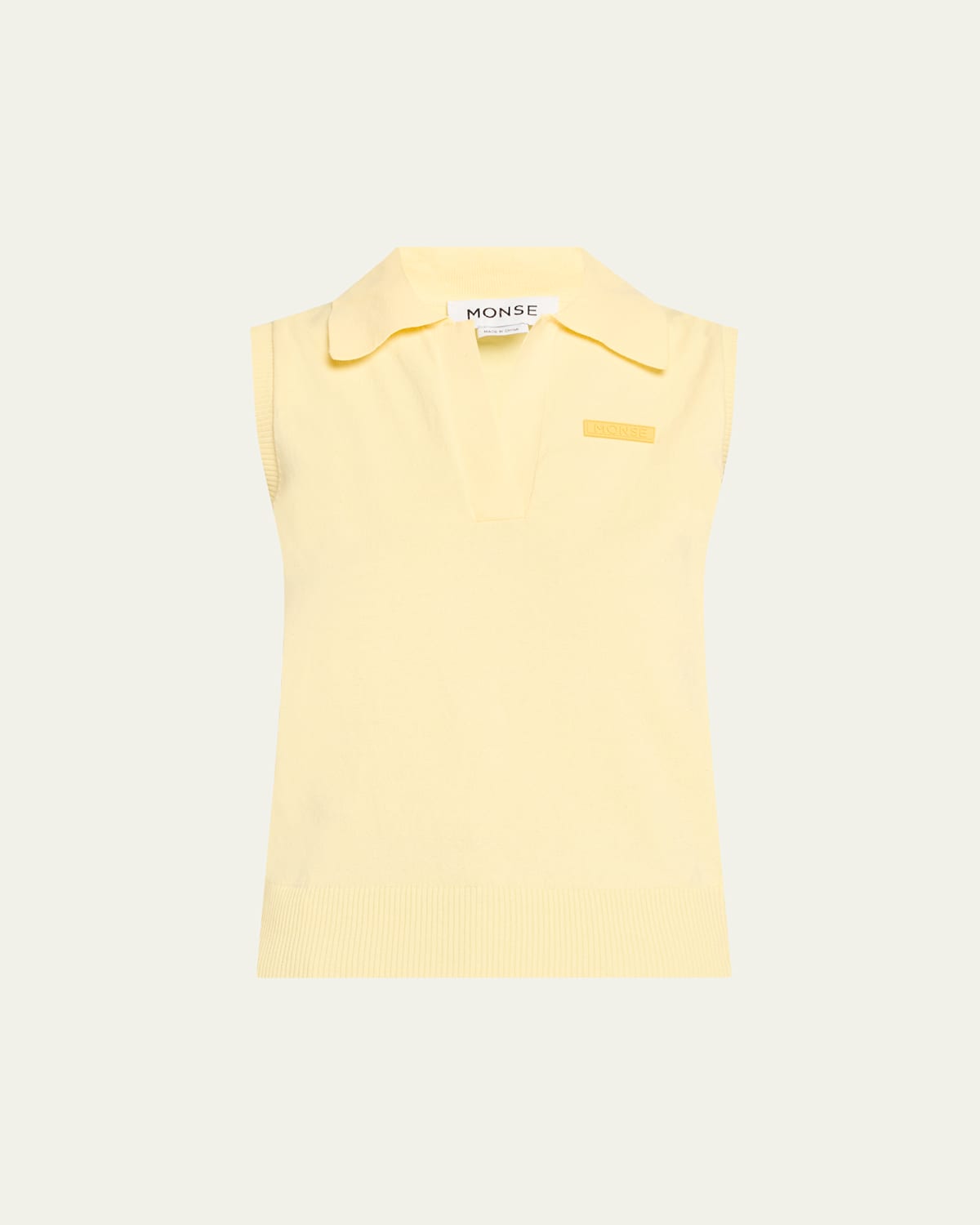 Knit Polo Vest