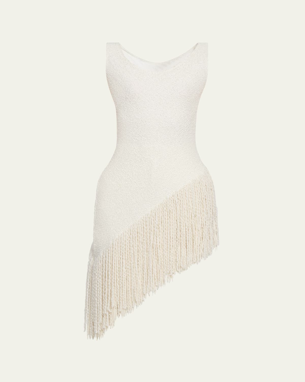 Gabriela Hearst Ursin Fringe Top In Ivory