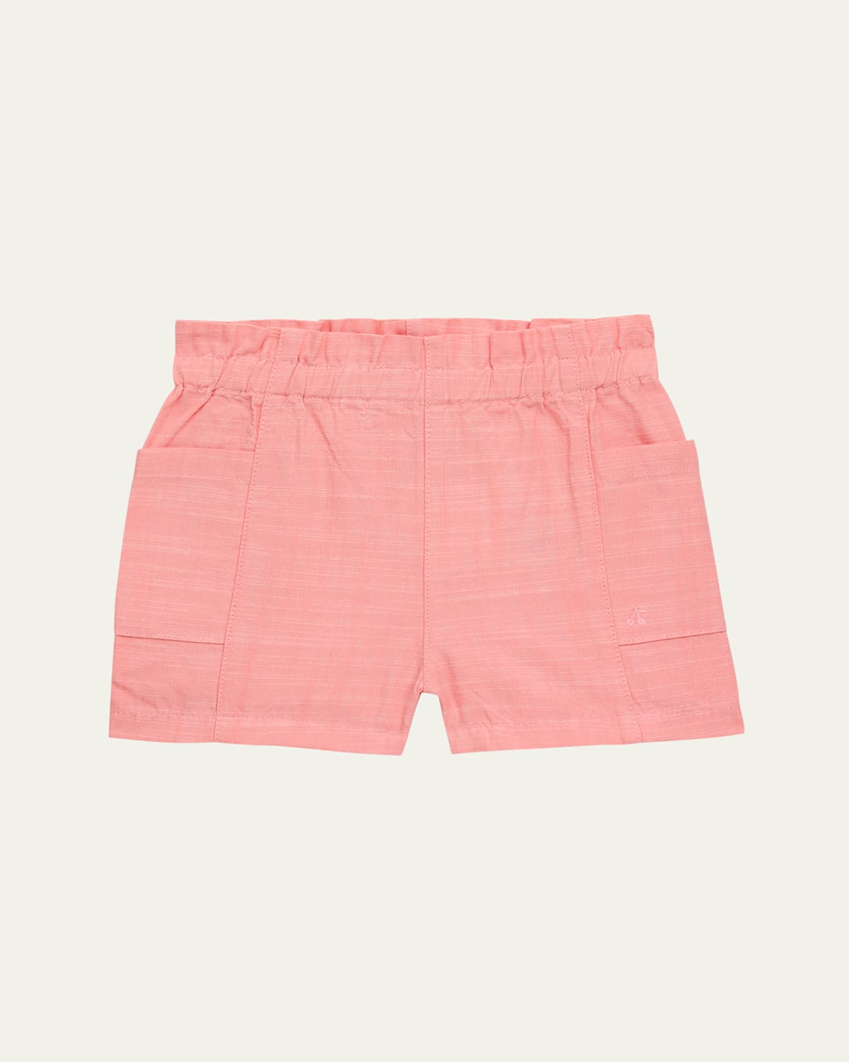 Bonpoint Girl's Nougat Cotton Shorts