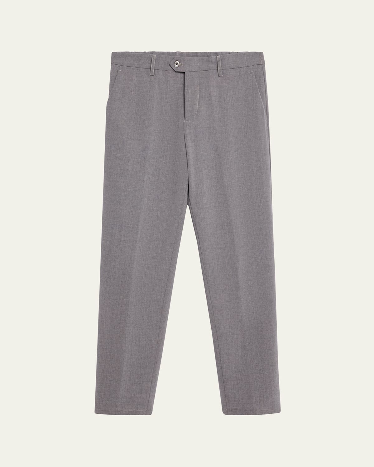 Men's Super 160s Wool Crepe Trousers