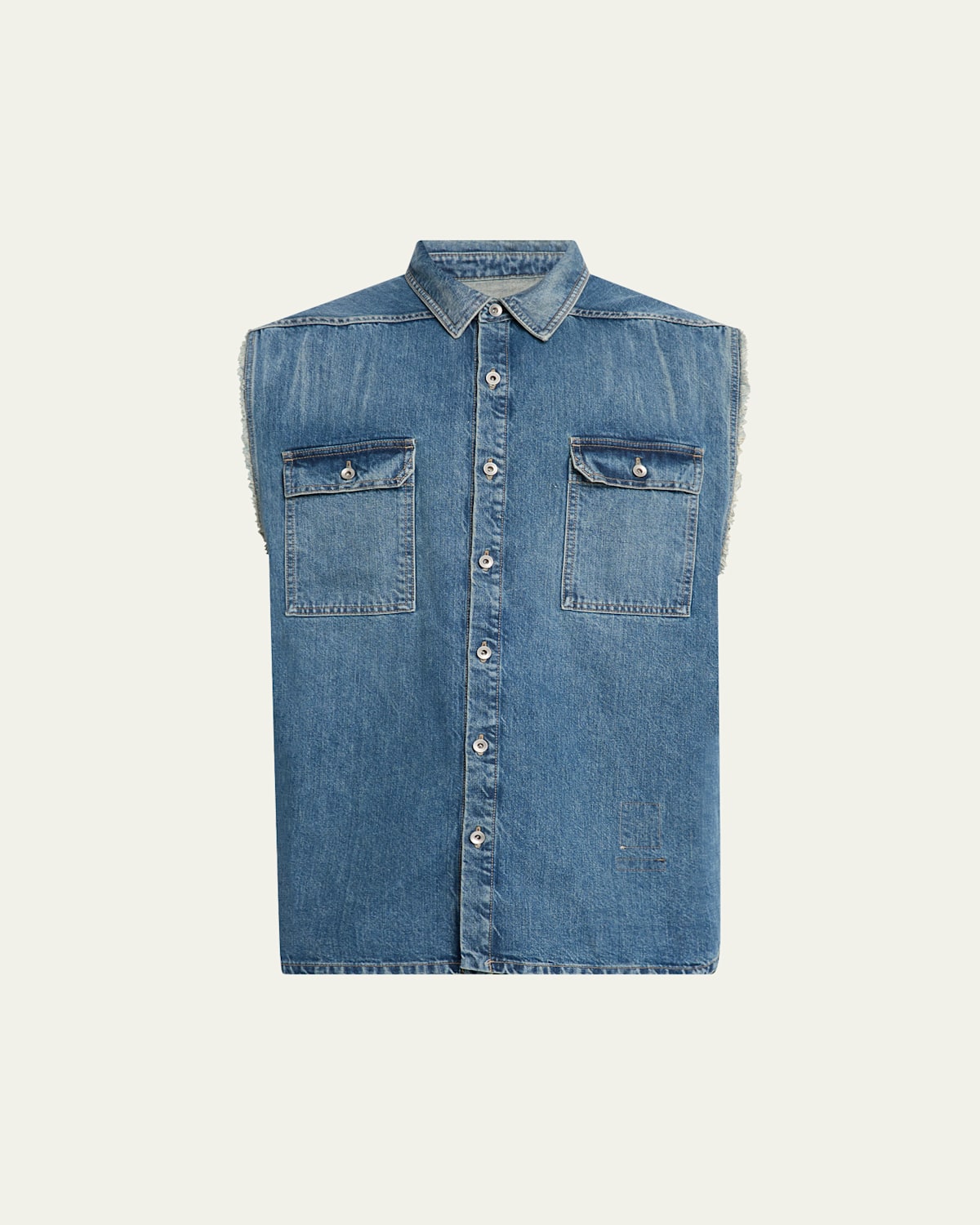 Men's Tommy Sleeveless Denim Shirt