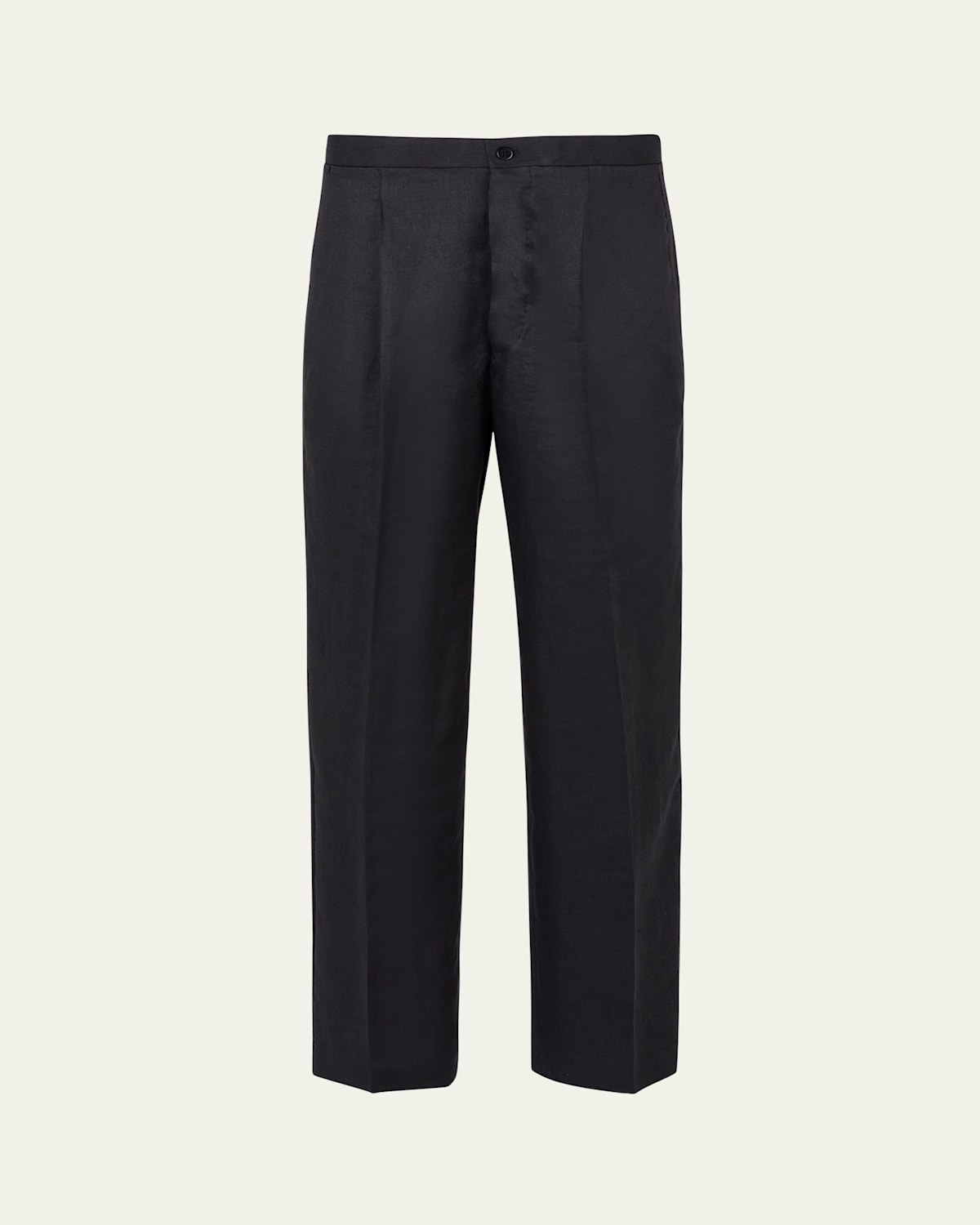 Men's Linen Smoking Trousers