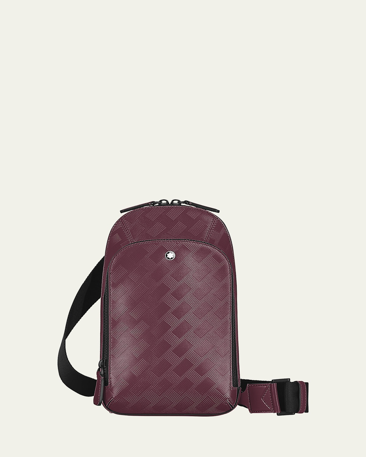 Montblanc Men's Extreme 3.0 Leather Sling Bag In Purple