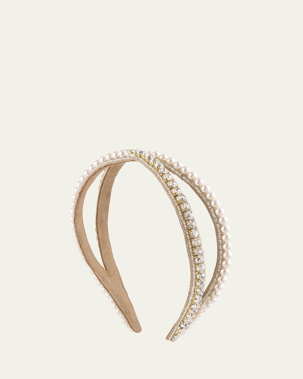 Deepa Gurnani Rei Glass Pearly Headband