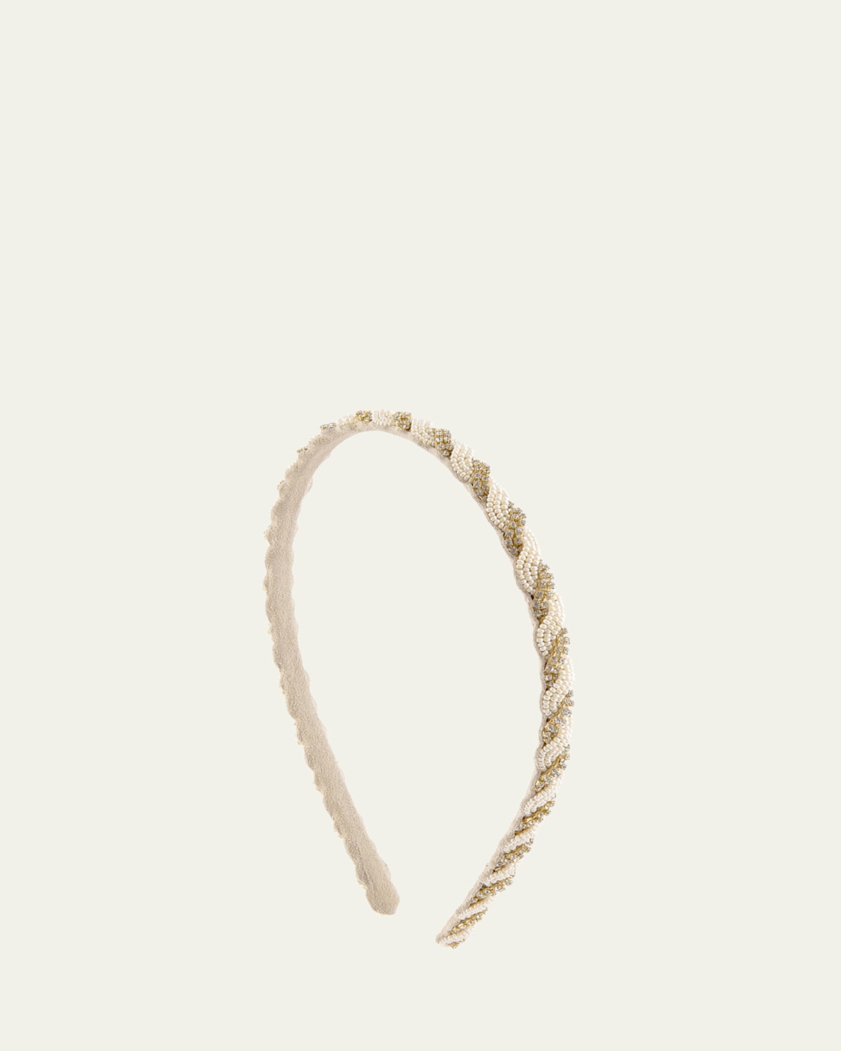 Dita Beaded Glass Headband