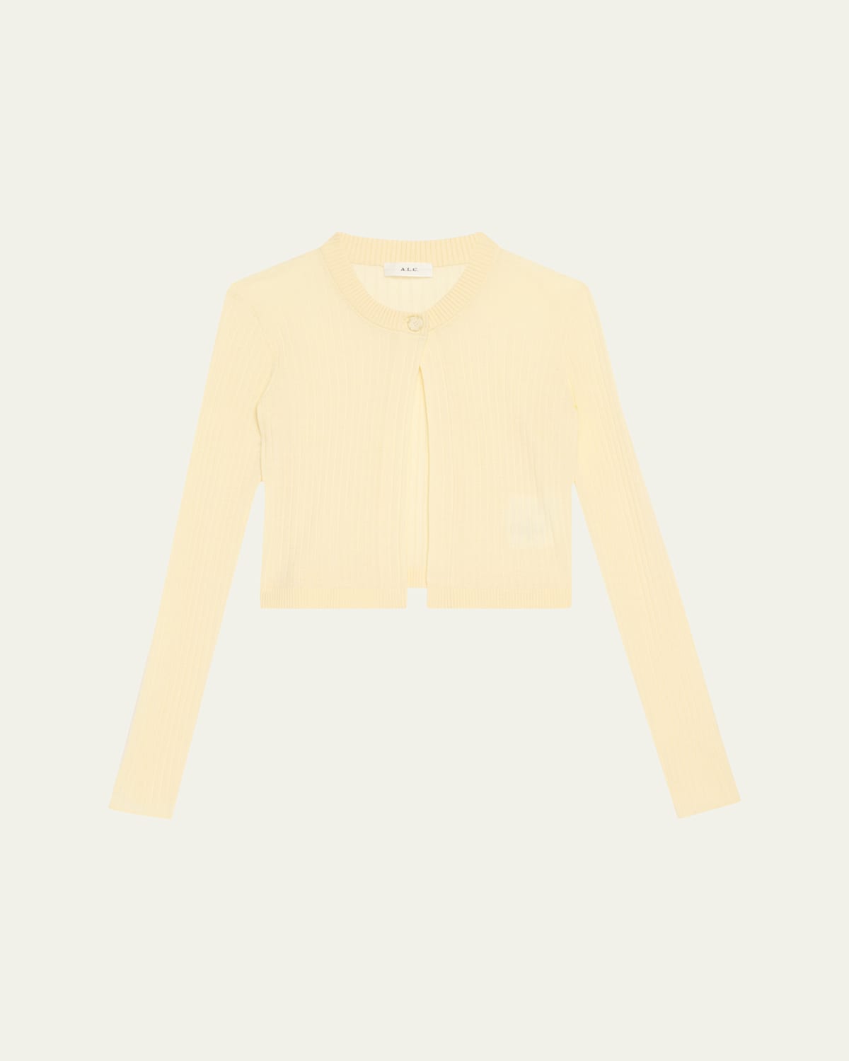 Chloe Single-Button Crop Cardgian