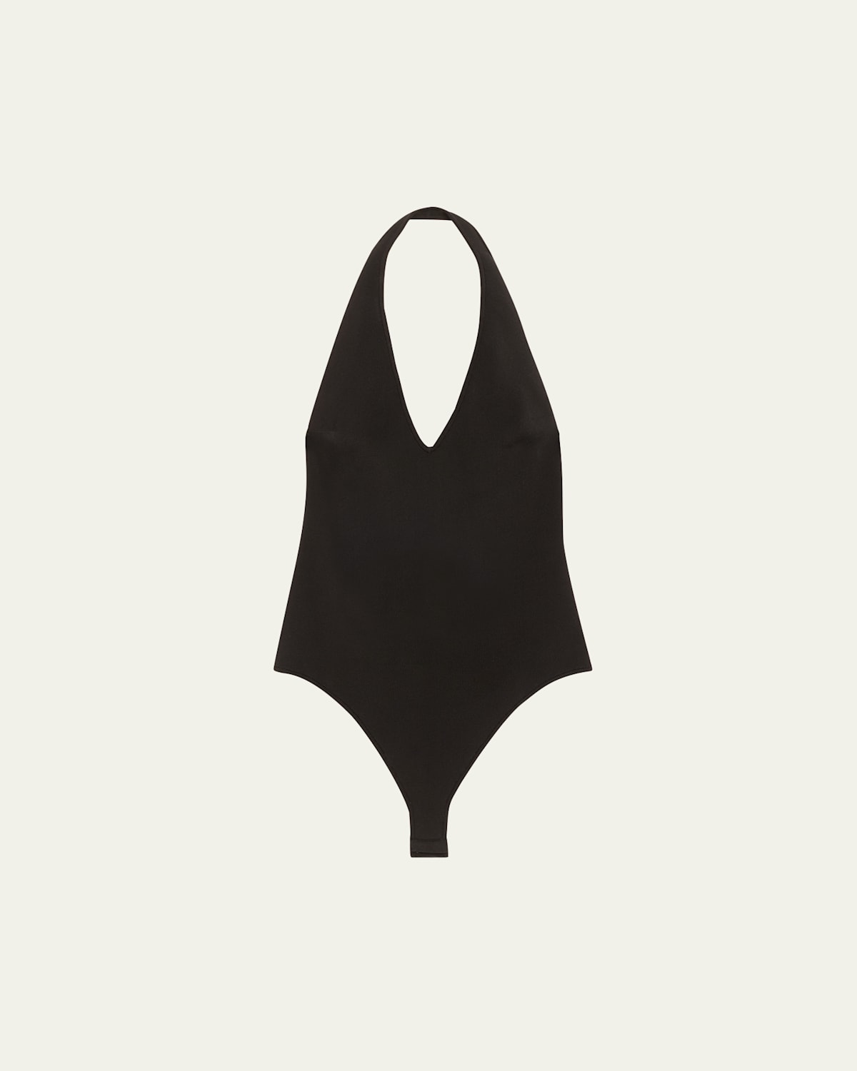 Lila Plunge Halter-Neck Bodysuit