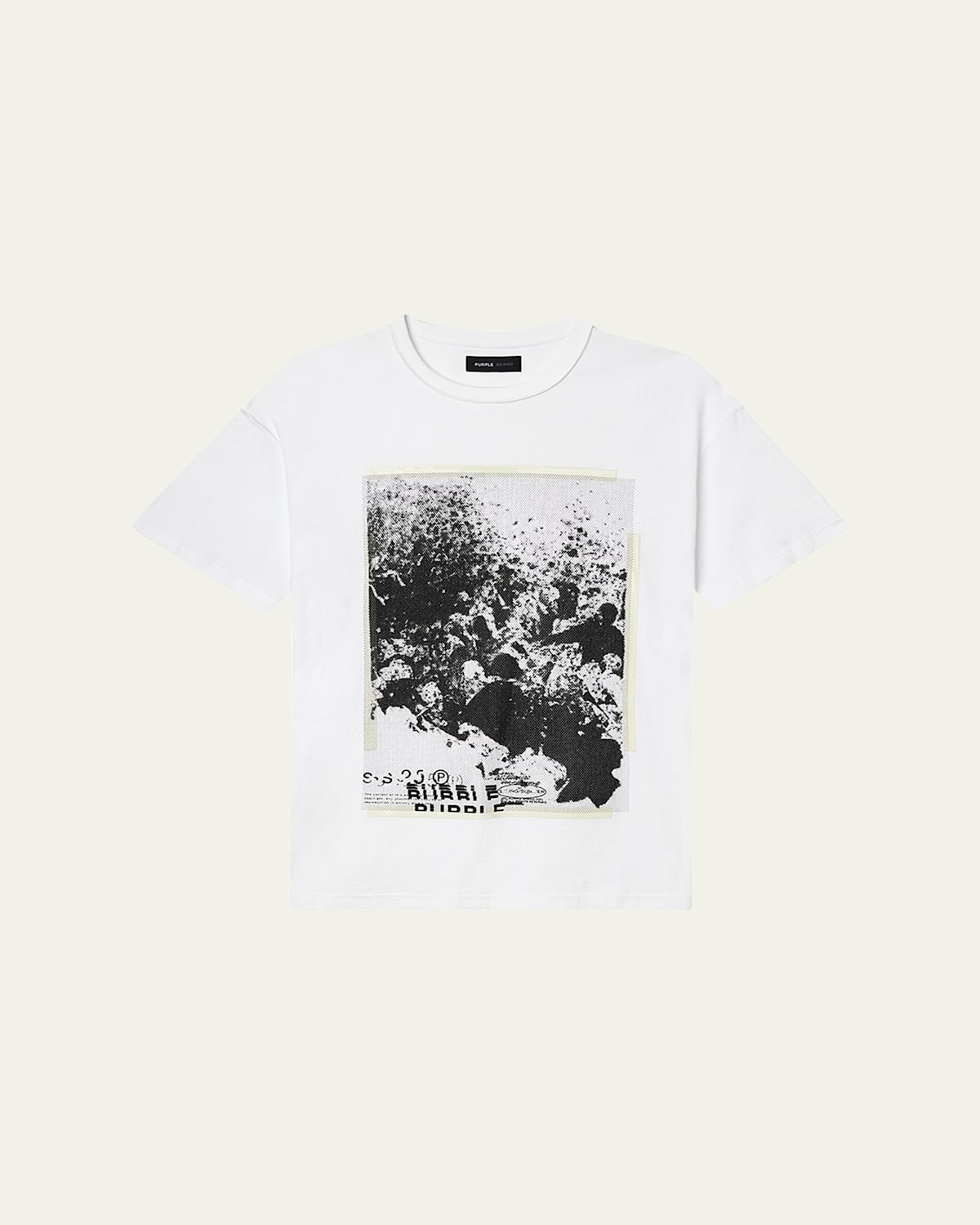 Men's Textured Inside-Out T-Shirt