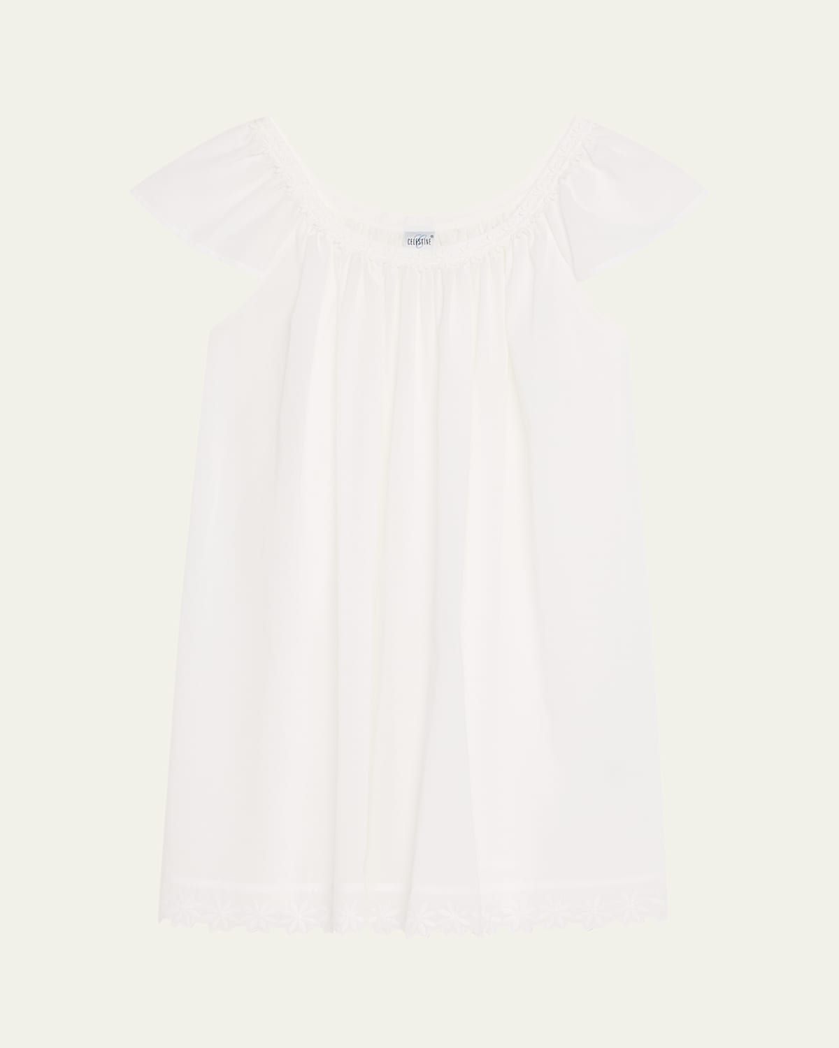 Conny 2 Lace-Trim Cotton Babydoll