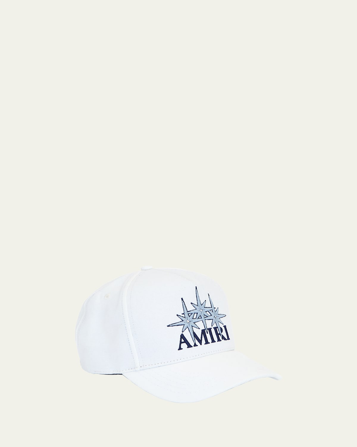 Men's Starburst Logo Canvas Baseball Cap