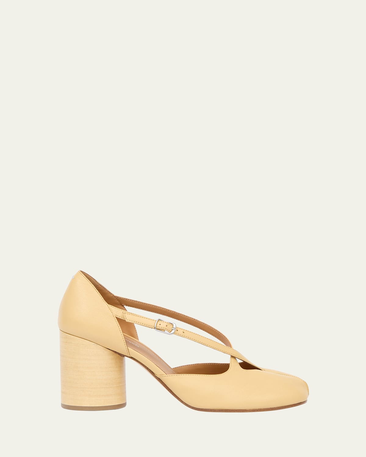 Maison Margiela Tabi Strappy Block-Heel Pumps