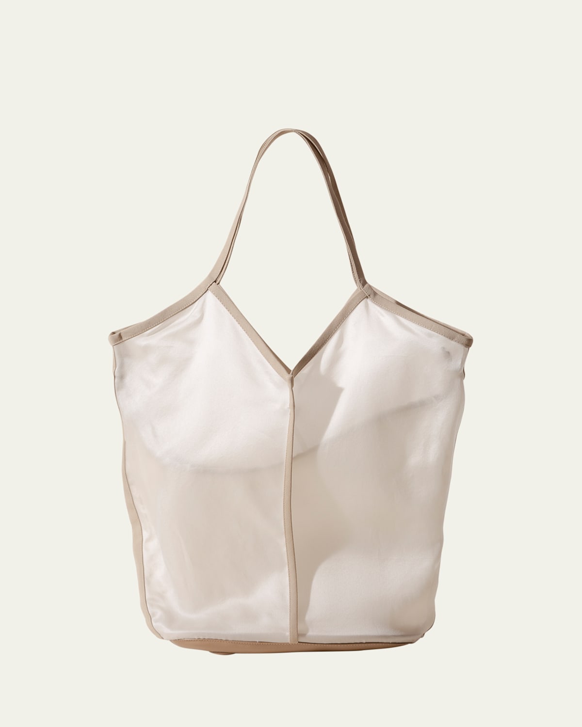 Hereu Calella Small Mesh Silk Tote Bag