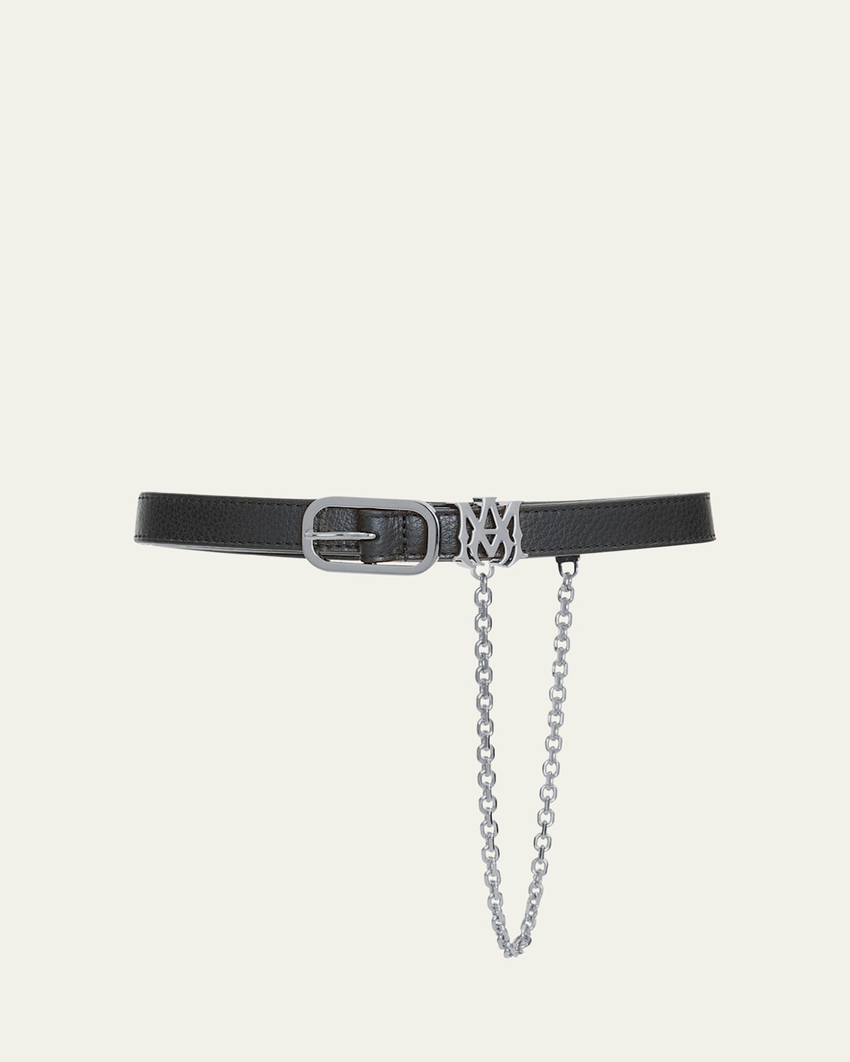 Amiri Men's Leather Ma Chain Belt