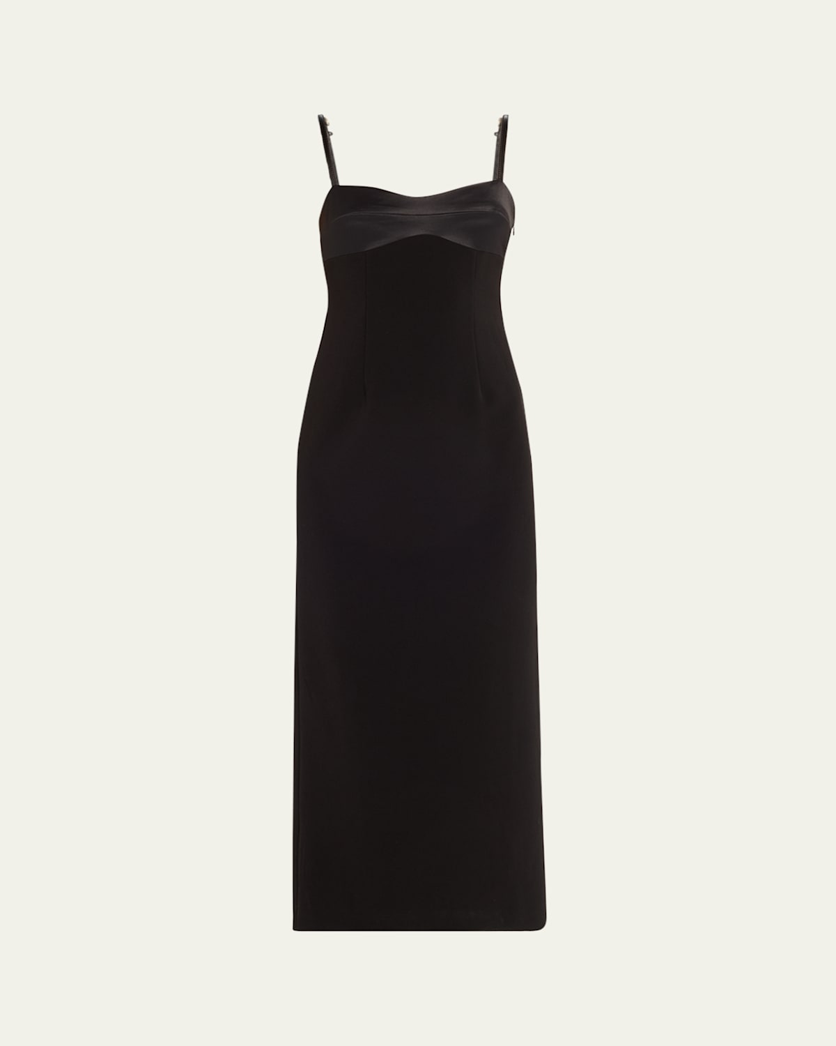 Salome Scuba Midi Dress