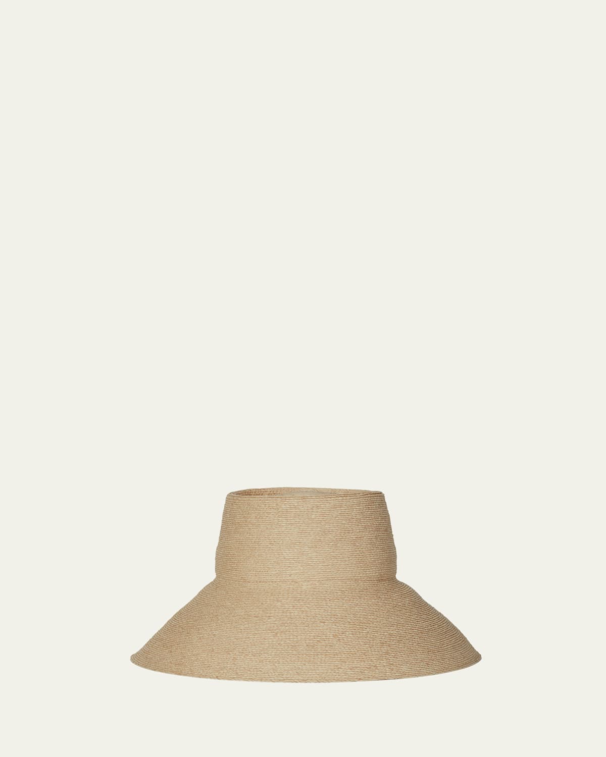Suni Straw Wide Brim Bucket Hat