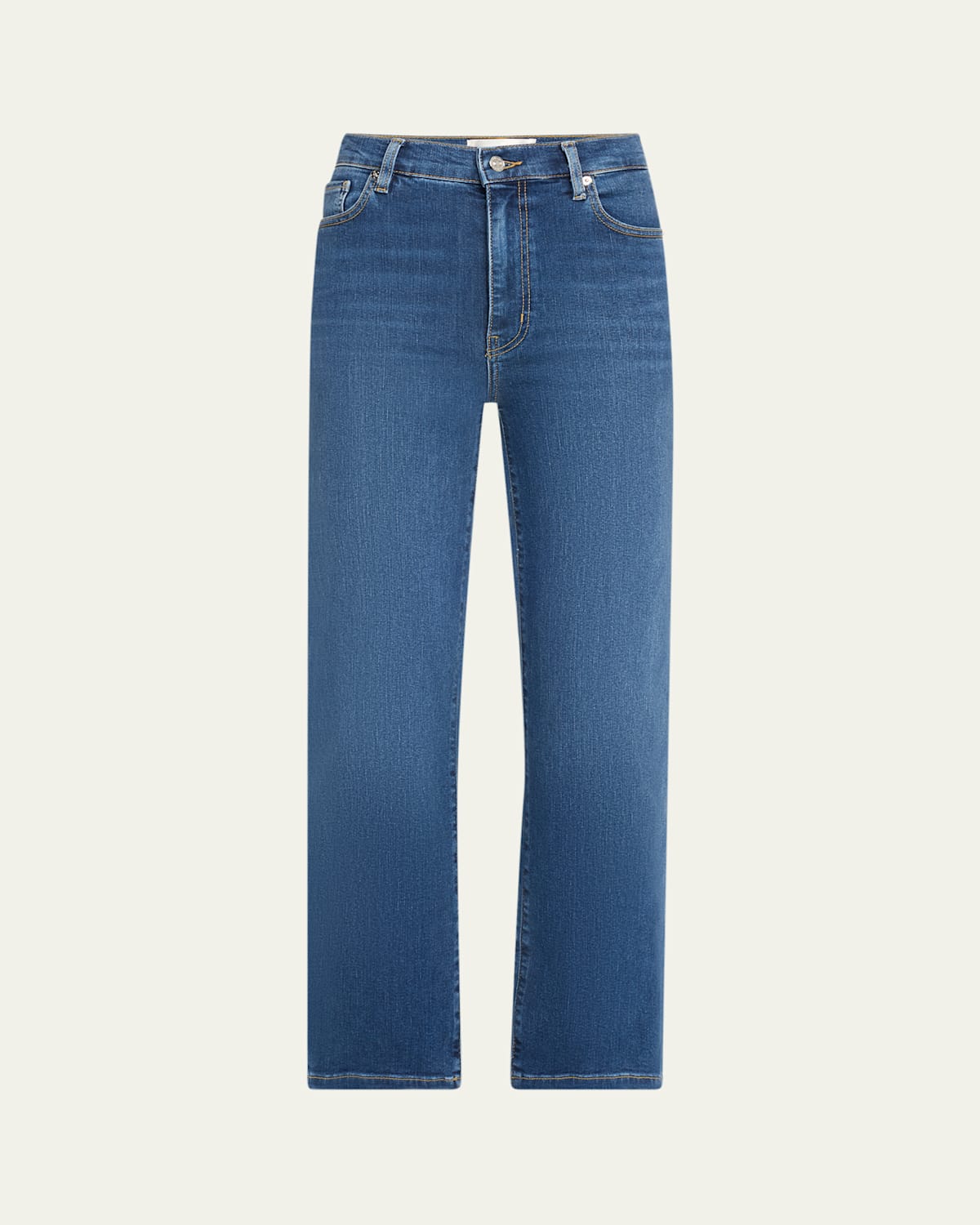 Frame Le Sleek High Waist Ankle Straight Leg Jeans In Femma