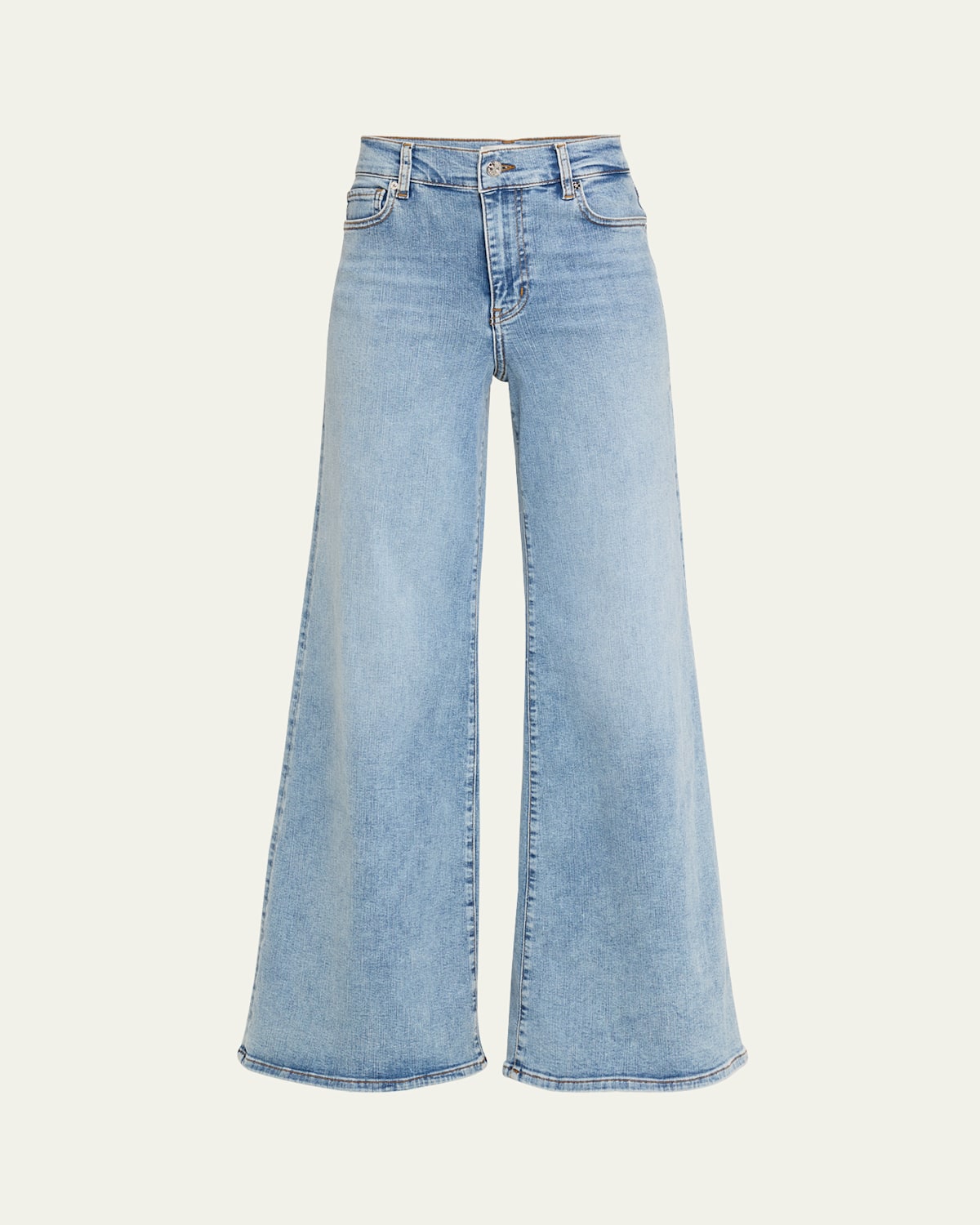 Frame Le Palazzo Jeans In Lark