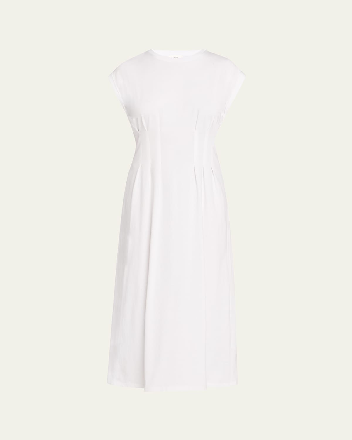The Jersey Nipped Midi Dress