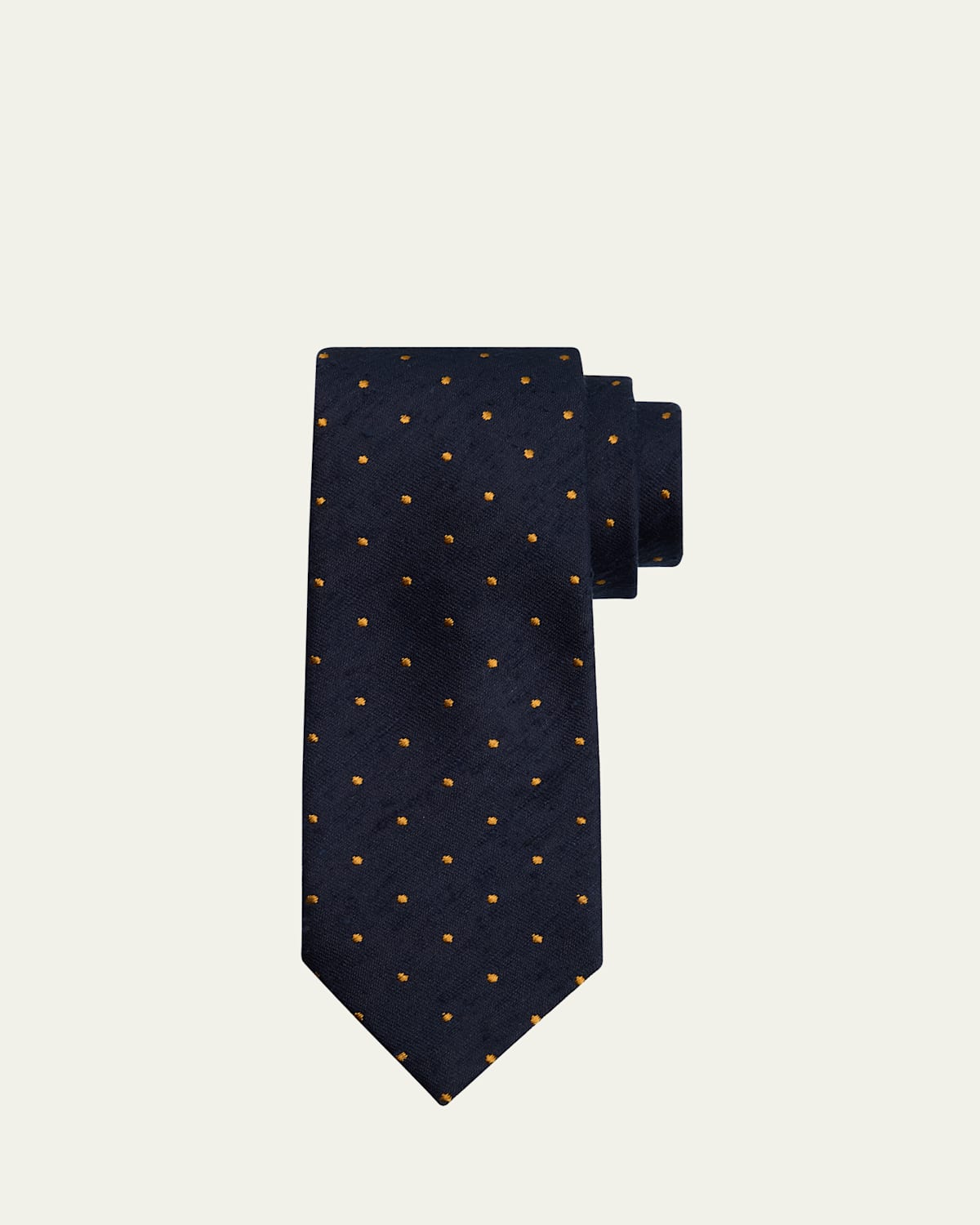 Men's Polka Dot Silk Tie