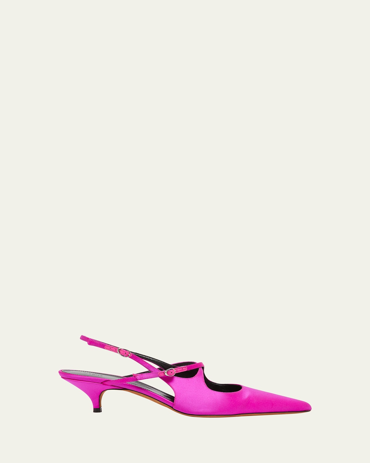 Proenza Schouler Slash Crisscross Slingback Pumps