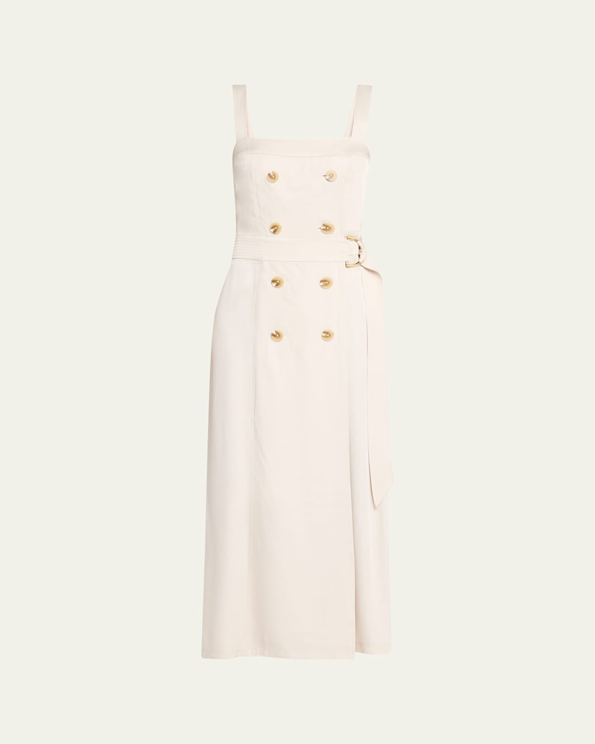 Shop Ramy Brook Lyla Belted Midi Dress In Sandstone