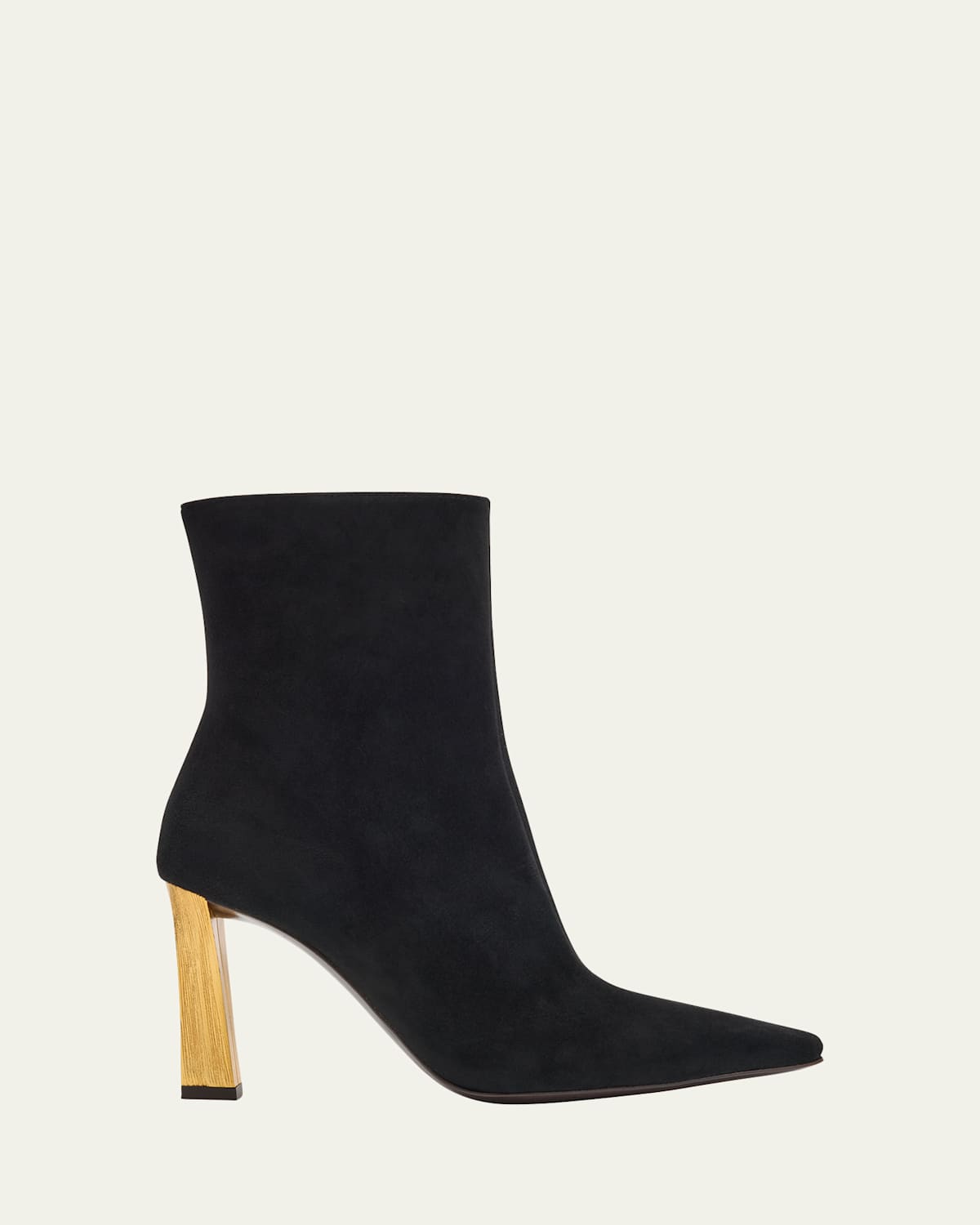 Giuseppe Zanotti Kanda Suede Booties In Black