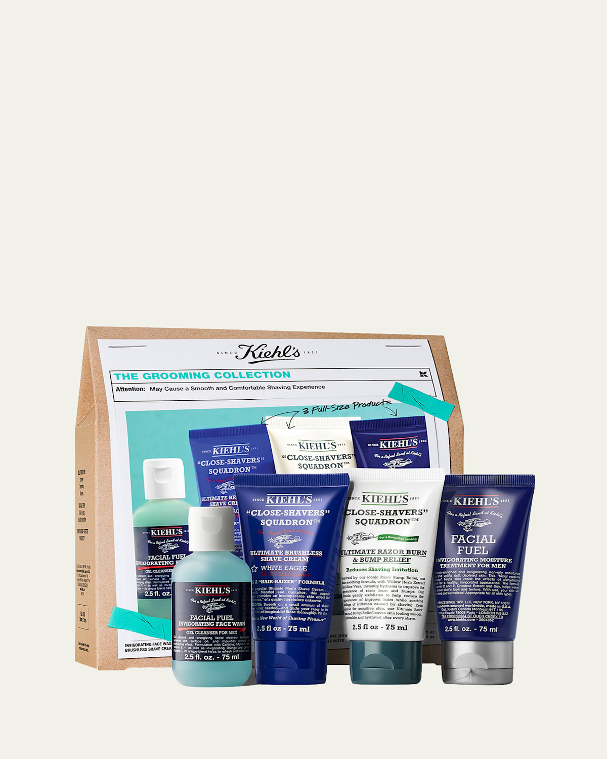 Kiehl's Since 1851 The Grooming Regimen Set