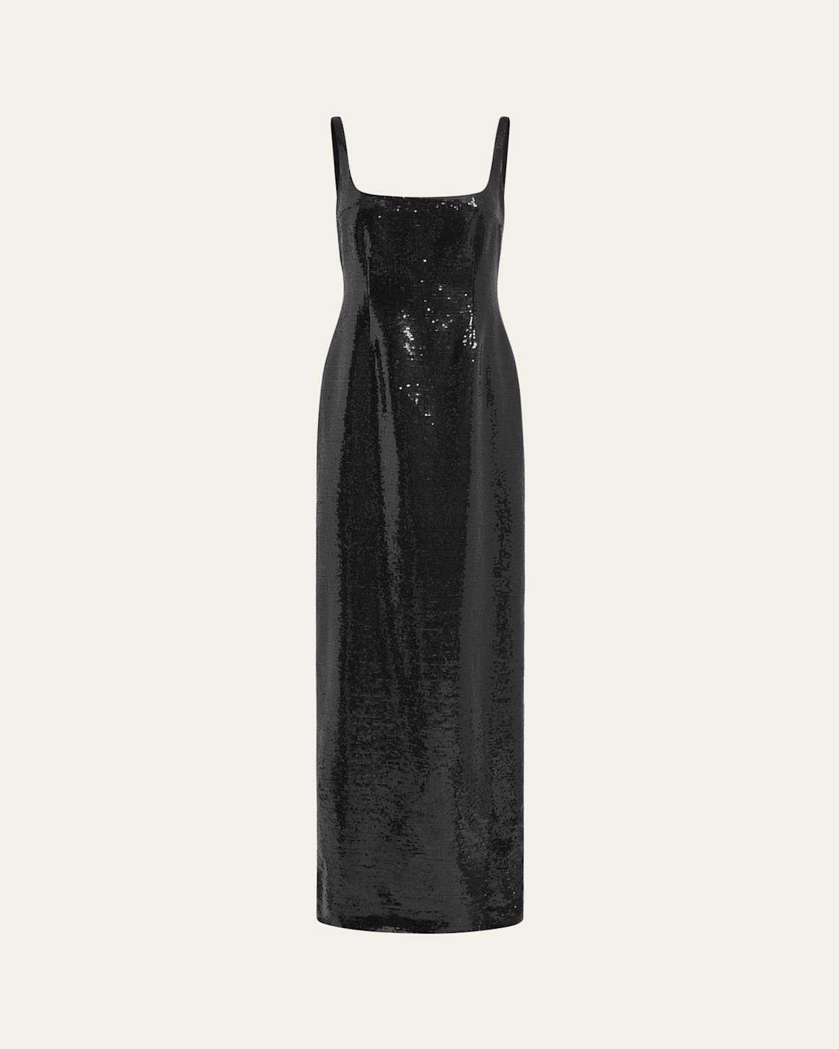 16arlington Electra Sequined Gown In Black