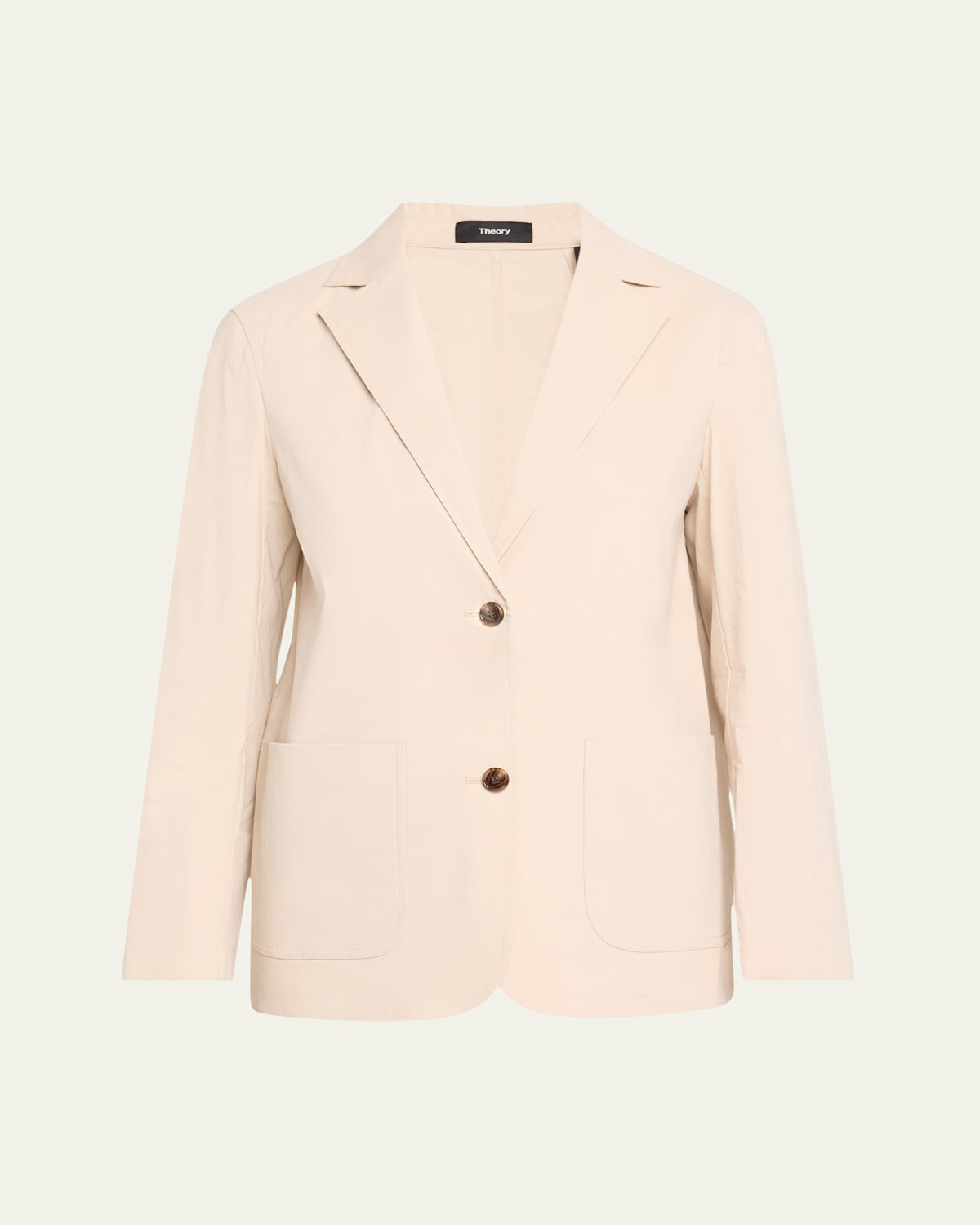 THEORY RELAXED PATCH POCKET JACKET 