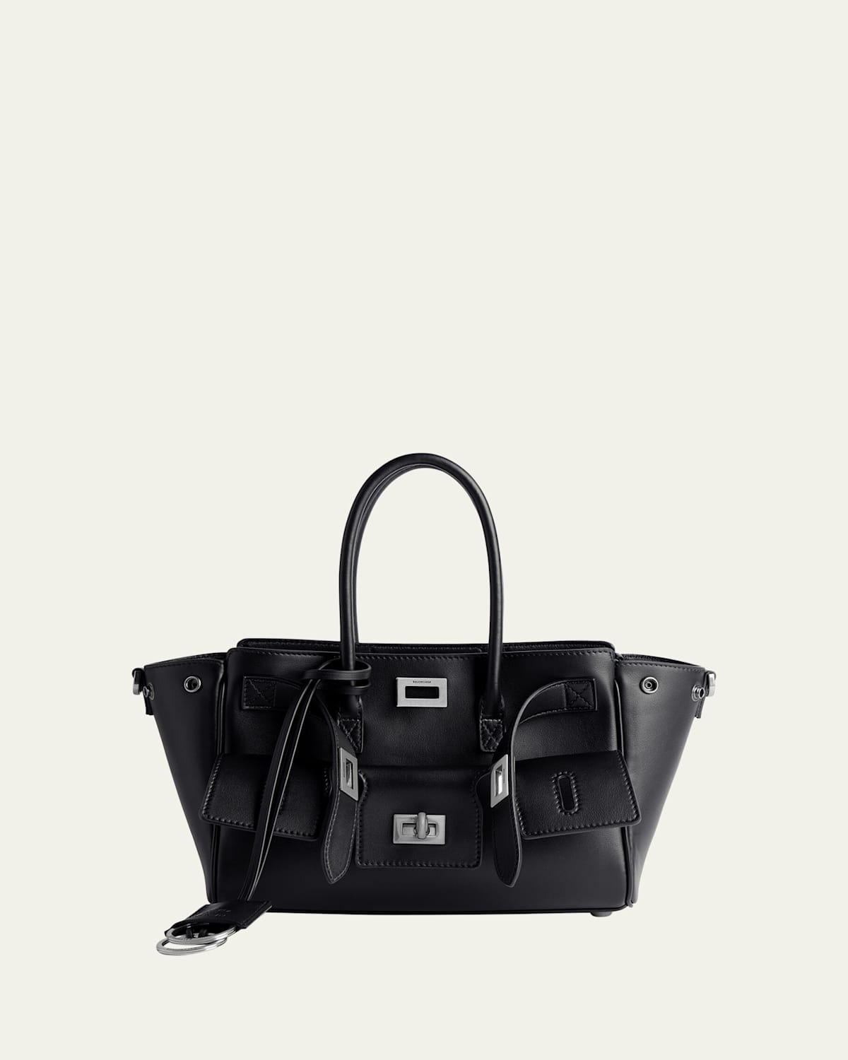 Balenciaga Medium Leather Bel Air Carry All Tote Bag