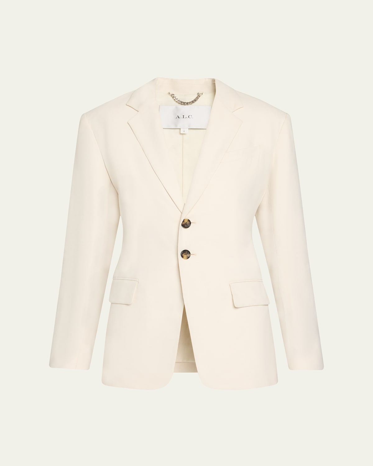 A.L.C SHAWN TWO-BUTTON JACKET 