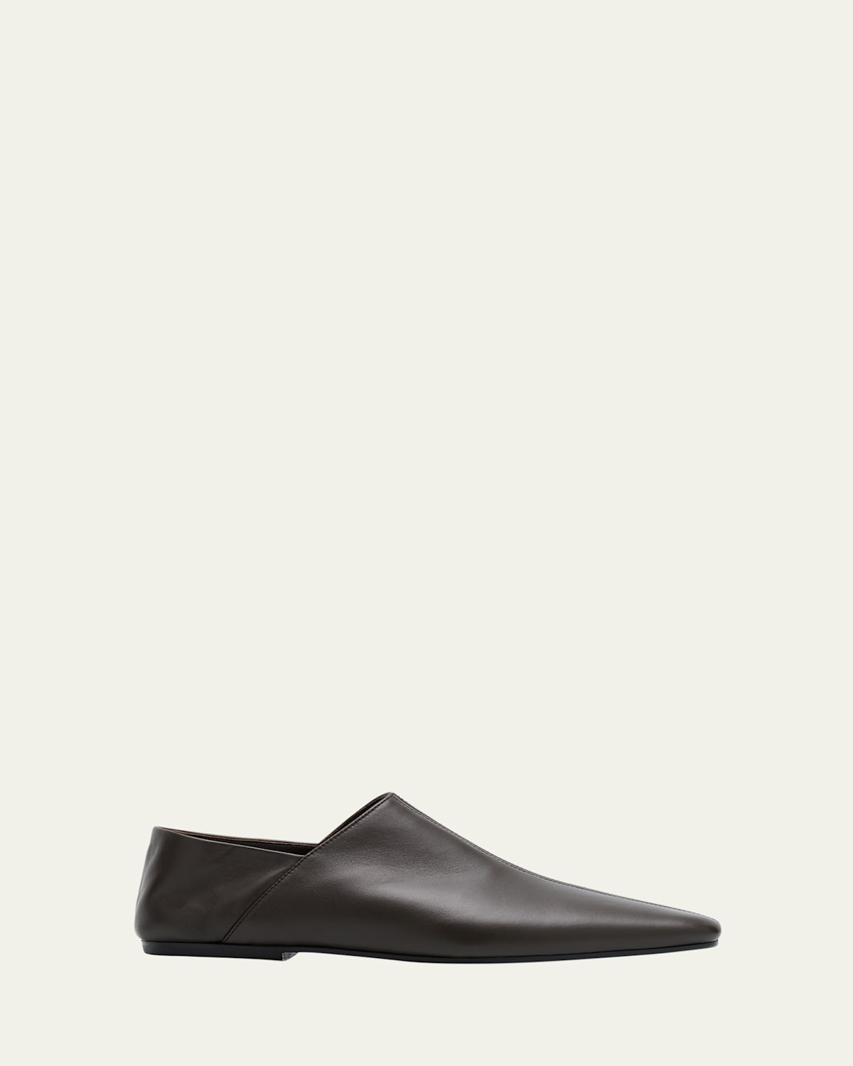 Dries Van Noten Babouche Leather Ballerina Flats