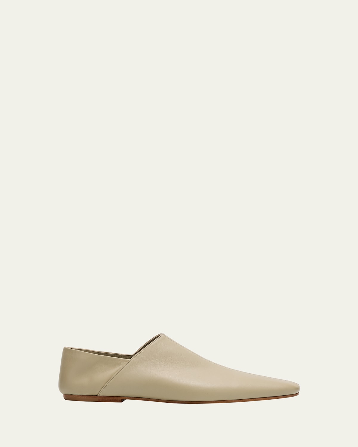 Dries Van Noten Babouche Leather Ballerina Flats