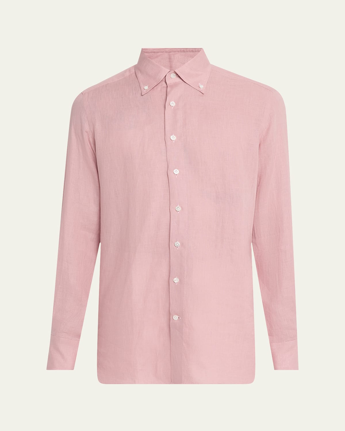 100Hands Men's Limited Edition Rosewood Linen Sport Shirt