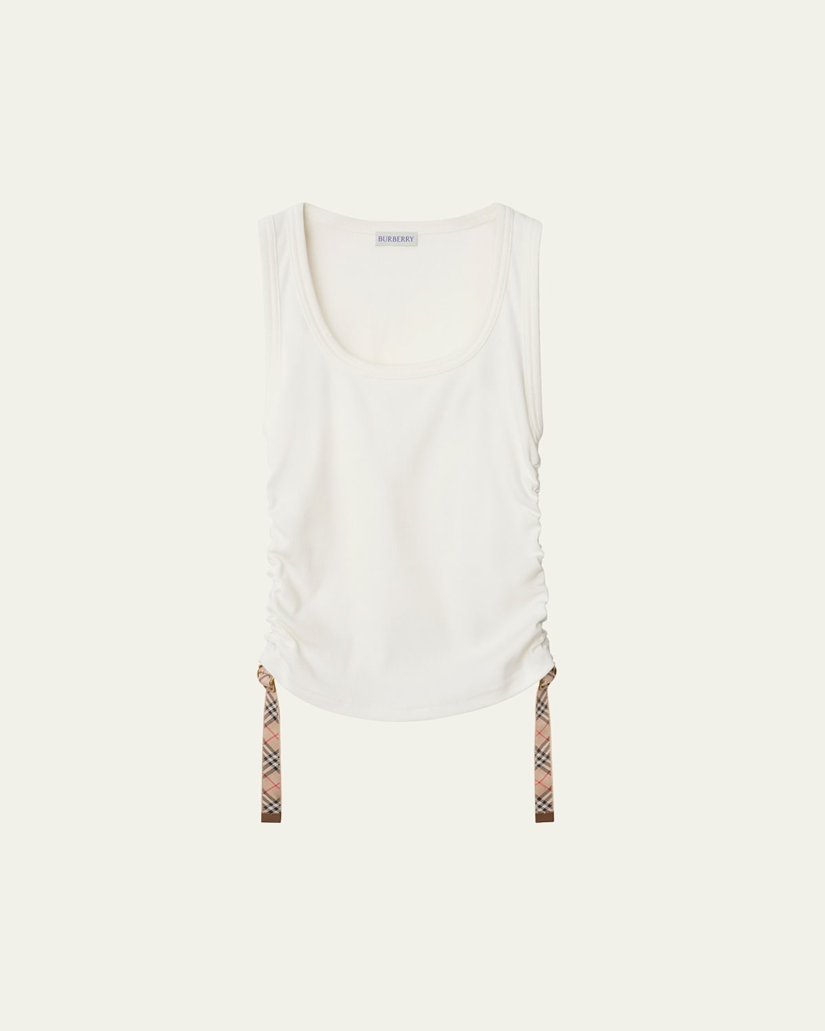 Burberry Festival-style Tank Top In Chalk