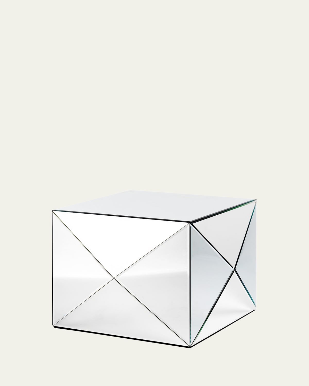 Reflections Copenhagen Envelope Mirror Table, Small | Thumbnail 4