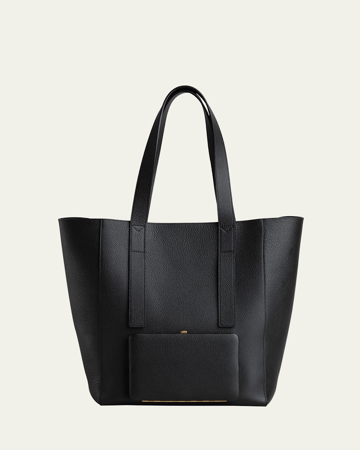 Seveny Leather Shopper Tote Bag