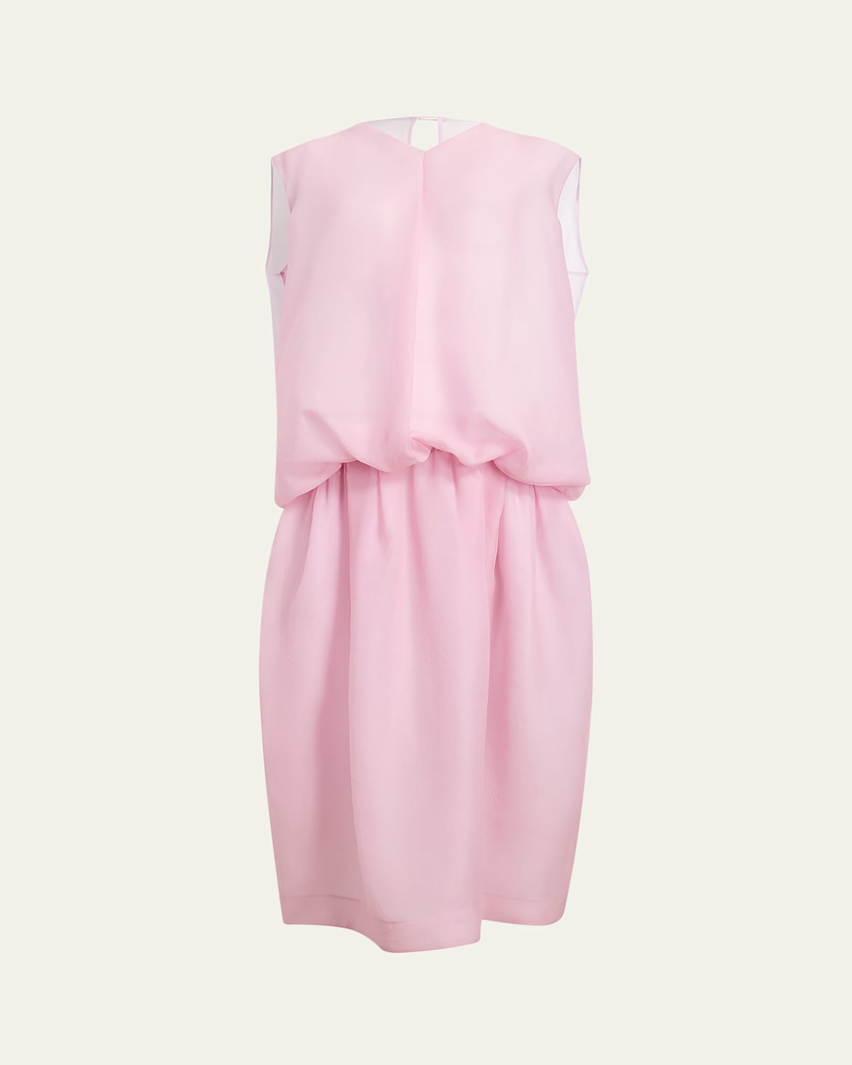 Khaite Noah V-neck Organza Dress