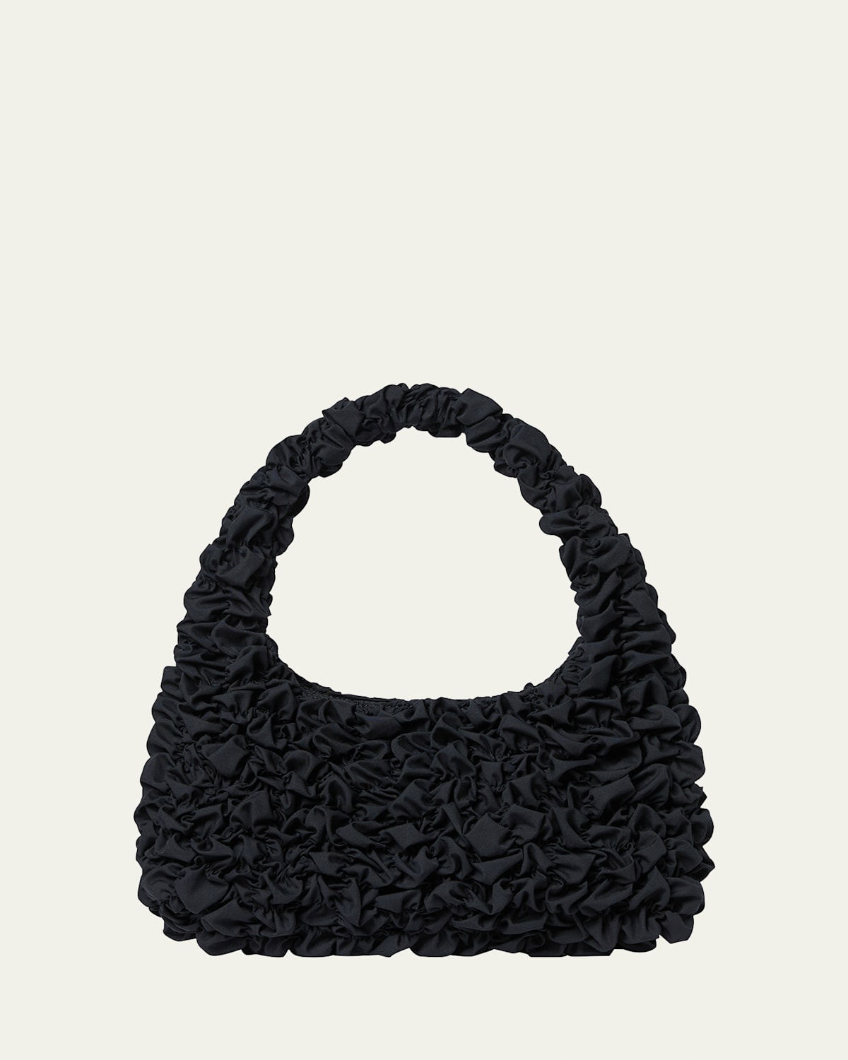 Mini Smocked Shoulder Bag