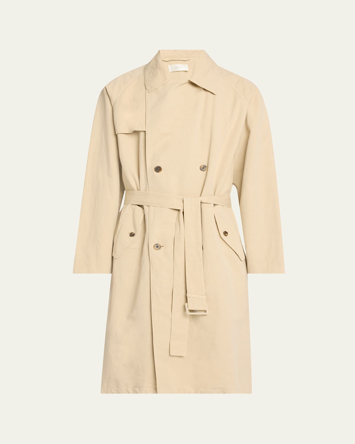 The Row Men's Rainard Cotton-linen Trench Coat