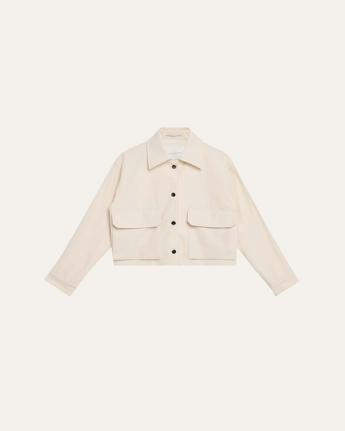 Cropped Swing Cotton Jacket