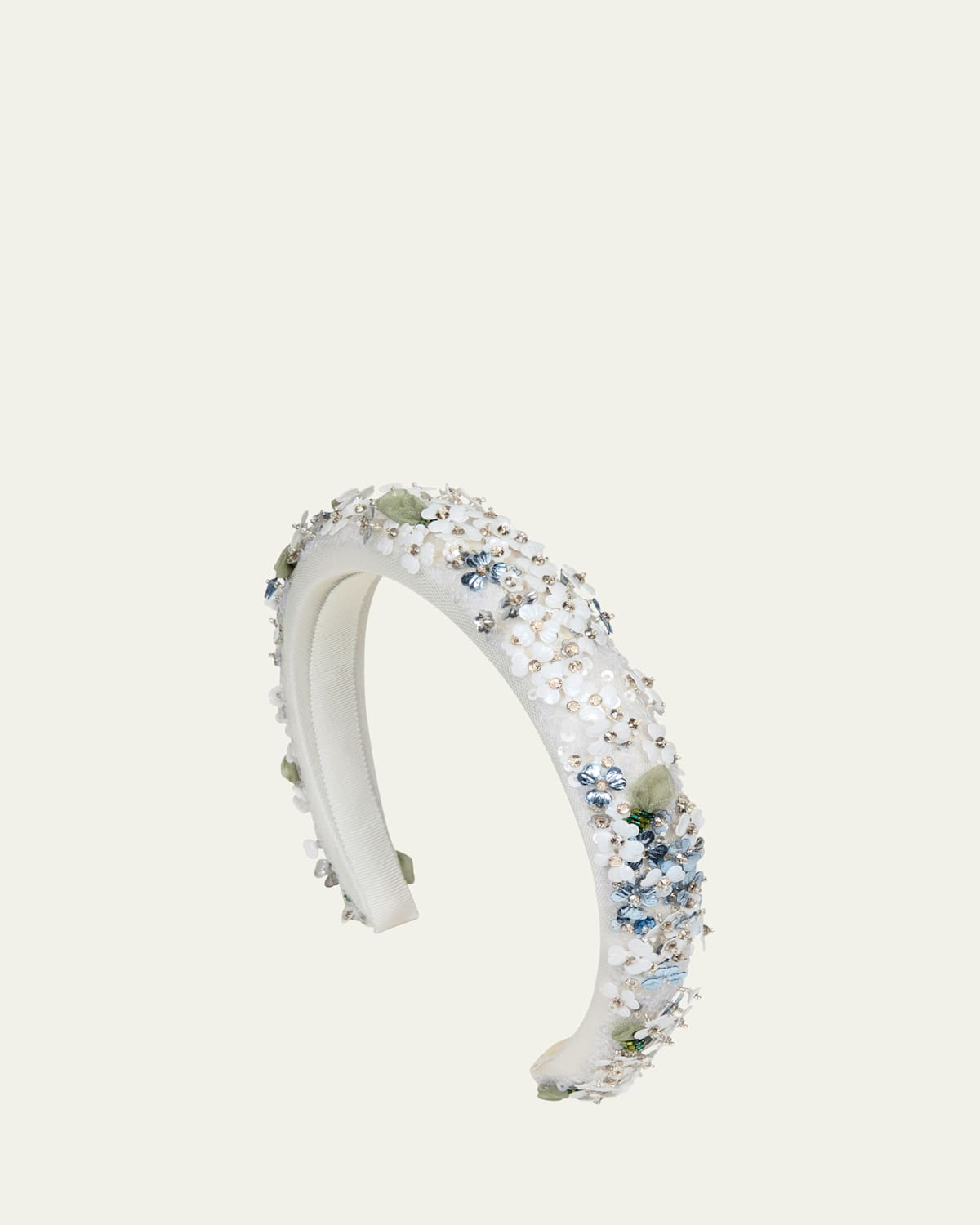 Jennifer Behr Aurellia Tulle Embellished Headband