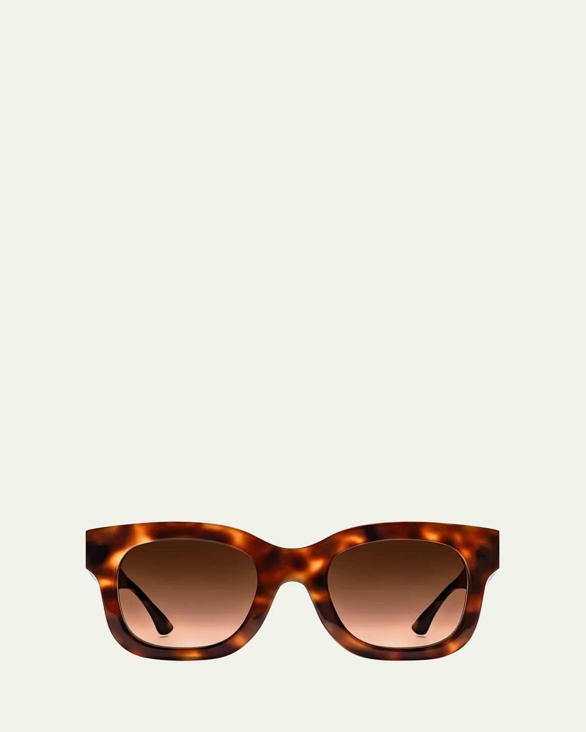 Thierry Lasry Unicorny Rectangle Acetate Sunglasses In Tortbrn