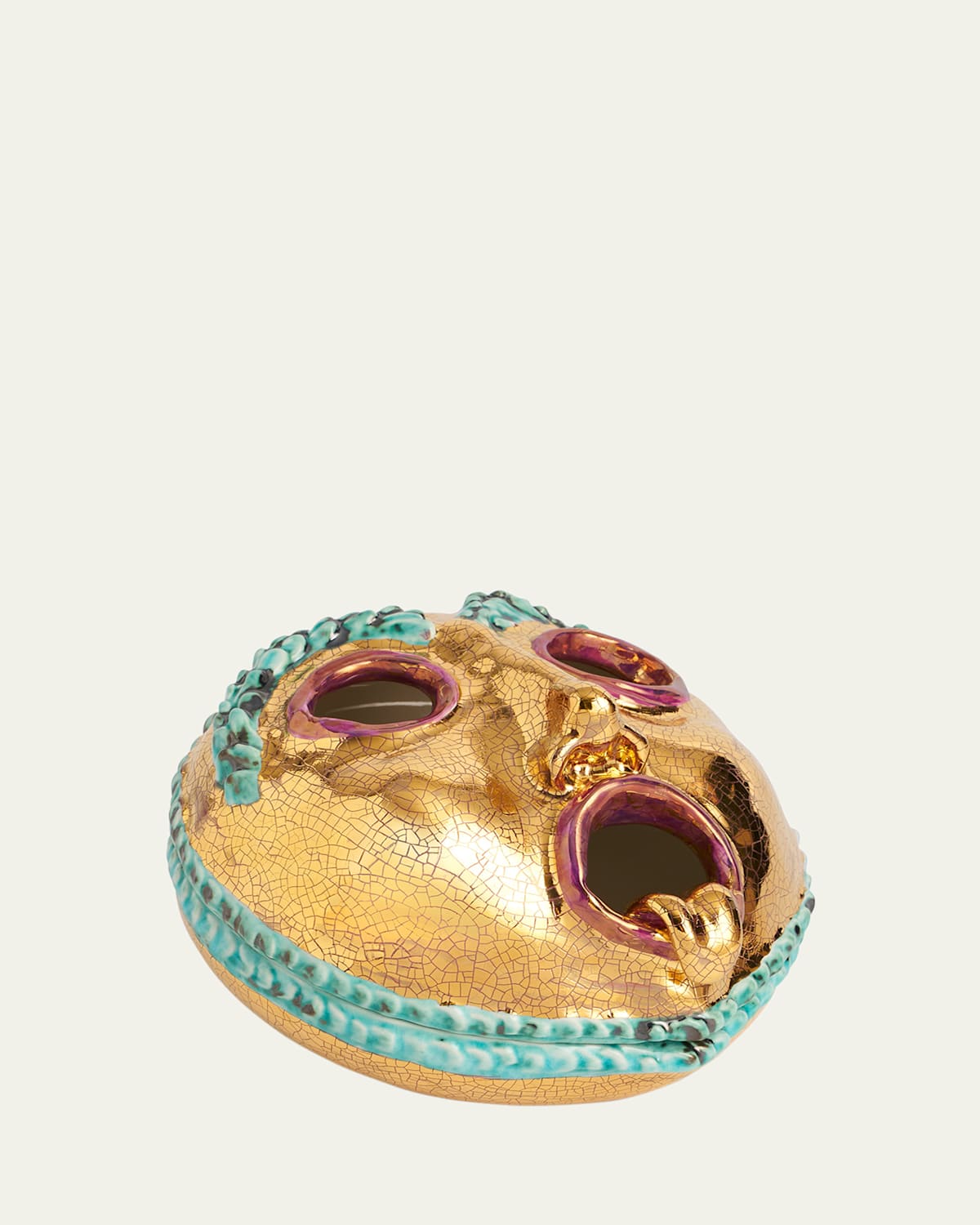 L'objet X Ruan Hoffmann Mask Box In Gold